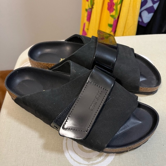 Kyoto Nubuck Leather - Black - Picture 7 of 13